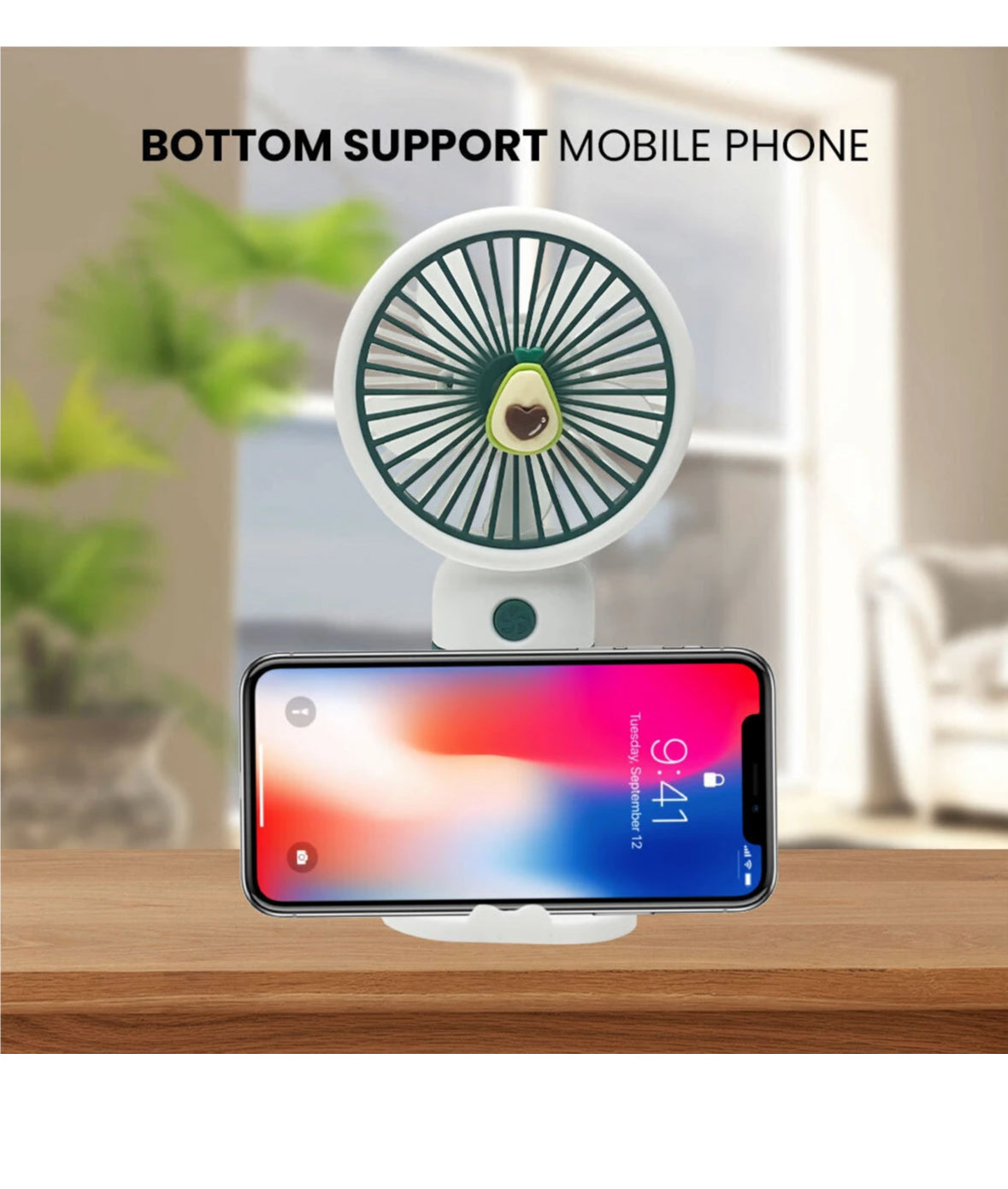 Mini Portable Rechargeable Hand Fan With
Mobile Stand USB Fan hand fan charging 202-1 USB
Fan, Rechargeable Fan, USB Air Cooler