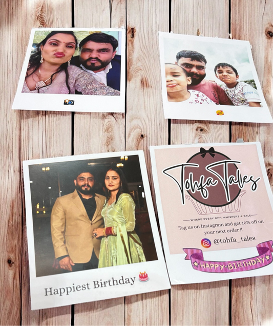 Personalised Polaroid Photo Cards – Tohfa Tales