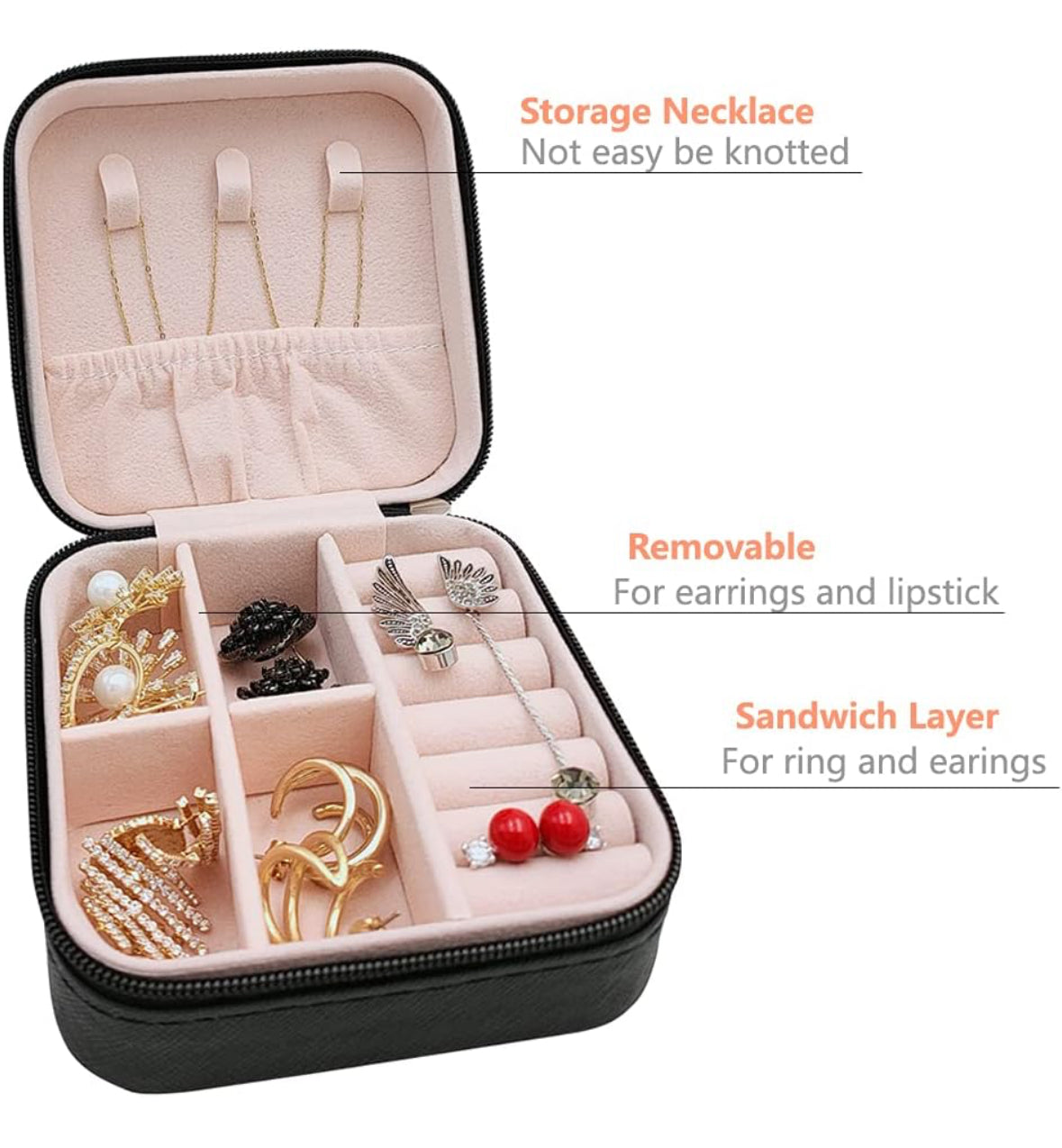 VelvetVault Mini By Tohfa Tales – Jewelry Companion On-the-Go