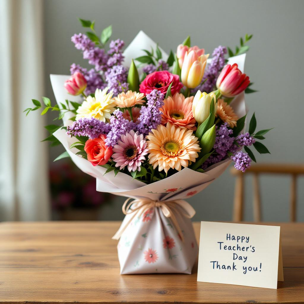 Gratitude Bloom – Teacher’s Day Bouquet