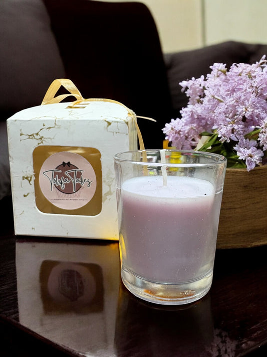 Luxe Glass Candles (Berry Blast)